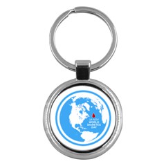 The World Day Of Struggle Against Diabet Key Chain (round)