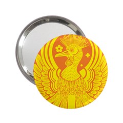 Phoenix Bird Legend Coin Fire 2 25  Handbag Mirrors