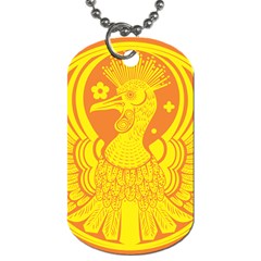 Phoenix Bird Legend Coin Fire Dog Tag (two Sides)