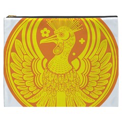 Phoenix Bird Legend Coin Fire Cosmetic Bag (xxxl) by Sudhe