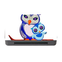 Owl Mother Owl Baby Owl Nature Memory Card Reader With Cf by Sudhe