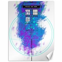 Tattoo Tardis Seventh Doctor Doctor Canvas 36  X 48  by Sudhe