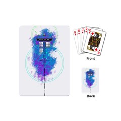 Tattoo Tardis Seventh Doctor Doctor Playing Cards Single Design (mini)