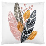 Feather Feathers Standard Flano Cushion Case (Two Sides) Front