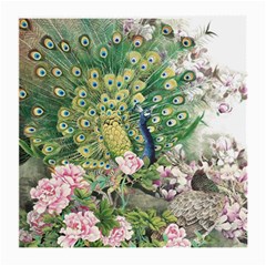 Peafowl Peacock Feather Beautiful Medium Glasses Cloth (2 Sides)