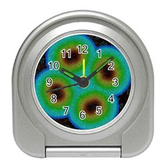 Kaleidoscope Art Unique Design Travel Alarm Clock by Wegoenart