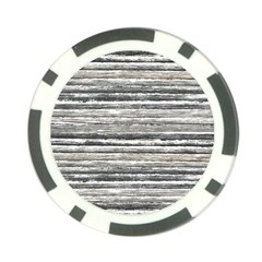 Striped Grunge Print Design Poker Chip Card Guard (10 Pack) by dflcprintsclothing