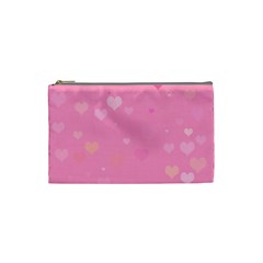Pinkhearts Cosmetic Bag (small)