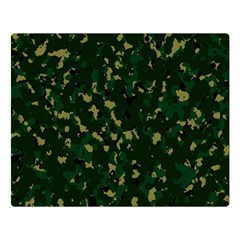 Greencamo Double Sided Flano Blanket (large)  by designsbyamerianna