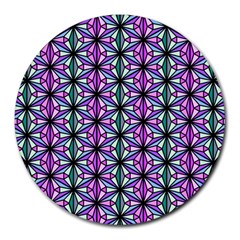 Triangle Seamless Round Mousepads
