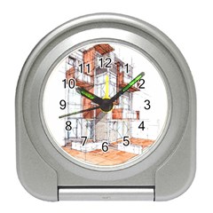 Rag Flats Onion Flats Llc Architecture Drawing Graffiti Architecture Travel Alarm Clock