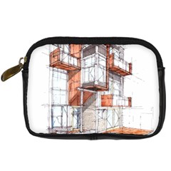 Rag Flats Onion Flats Llc Architecture Drawing Graffiti Architecture Digital Camera Leather Case