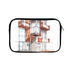 Rag Flats Onion Flats Llc Architecture Drawing Graffiti Architecture Apple MacBook Pro 13  Zipper Case