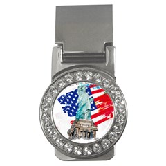Statue Of Liberty Independence Day Poster Art Money Clips (CZ) 