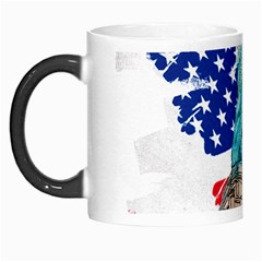 Statue Of Liberty Independence Day Poster Art Morph Mugs