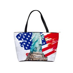 Statue Of Liberty Independence Day Poster Art Classic Shoulder Handbag