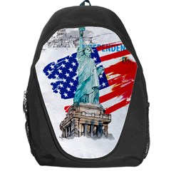Statue Of Liberty Independence Day Poster Art Backpack Bag