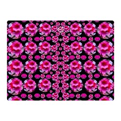 Floral To Be Happy Of In Soul And Mind Decorative Double Sided Flano Blanket (mini)  by pepitasart