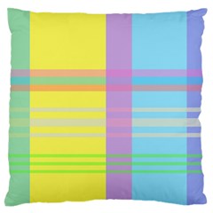 Easter Background Easter Plaid Standard Flano Cushion Case (One Side)