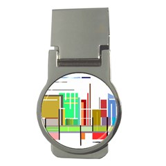 Business Finance Statistics Graphic Money Clips (round)  by Simbadda