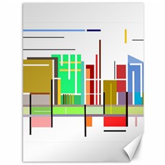 Business Finance Statistics Graphic Canvas 36  X 48  by Simbadda