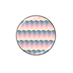 Seamless Pattern Background Block Hat Clip Ball Marker (10 Pack) by Simbadda