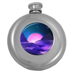 Mountain Sunrise Mountains Sunrise Round Hip Flask (5 Oz)