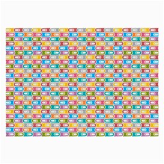 Seamless Pattern Background Abstract Large Glasses Cloth (2 Sides) by Simbadda