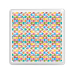 Seamless Pattern Background Abstract Memory Card Reader (square) by Simbadda