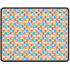 Seamless Pattern Background Abstract Double Sided Fleece Blanket (medium) 