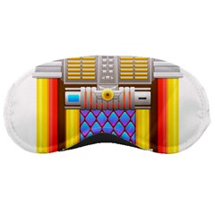 Jukebox Music Record Player Retro Sleeping Mask by Simbadda