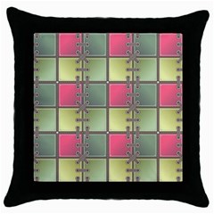 Seamless Pattern Seamless Design Throw Pillow Case (black) by Simbadda