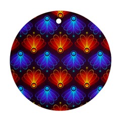 Background Colorful Abstract Round Ornament (two Sides)