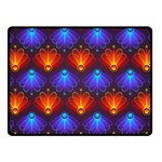 Background Colorful Abstract Fleece Blanket (Small) 50 x40  Blanket Front