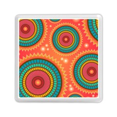 Background Texture Mosaic Memory Card Reader (square) by Simbadda