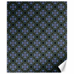 Pattern Design Shapes Canvas 8  X 10  by Simbadda