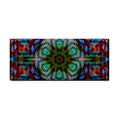 Art Background Flames Hand Towel by Simbadda