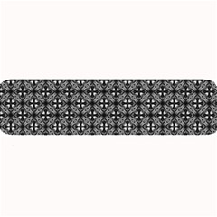 Pattern Background Black And White Large Bar Mats by Simbadda