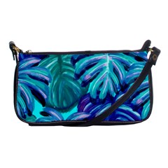 Leaves Tropical Palma Jungle Shoulder Clutch Bag