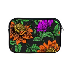 Floral Background Drawing Apple iPad Mini Zipper Cases