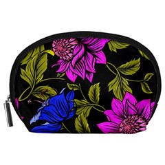 Botany Floral Flower Plant Petals Accessory Pouch (large) by Simbadda