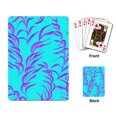 Branches Leaves Colors Summer Playing Cards Single Design (rectangle) by Simbadda