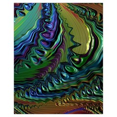 Fractal Art Background Image Drawstring Bag (Small)