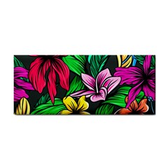 Hibiscus Flower Plant Tropical Hand Towel by Simbadda