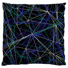 Abstract Background Reason Texture Large Cushion Case (two Sides) by Simbadda