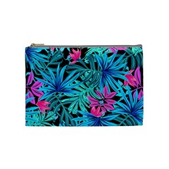 Leaves Picture Tropical Plant Cosmetic Bag (medium) by Simbadda