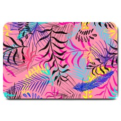 Illustration Reason Leaves Design Large Doormat  by Simbadda