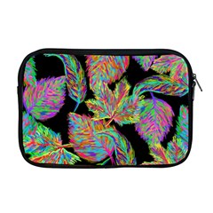 Autumn Pattern Dried Leaves Apple Macbook Pro 17  Zipper Case by Simbadda