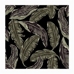 Jungle Leaves Tropical Pattern Medium Glasses Cloth by Simbadda