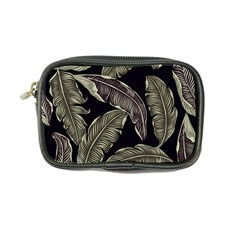 Jungle Leaves Tropical Pattern Coin Purse by Simbadda